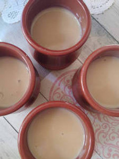 Una foto de Natillas veganas
