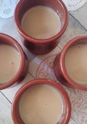 Una foto de Natillas veganas