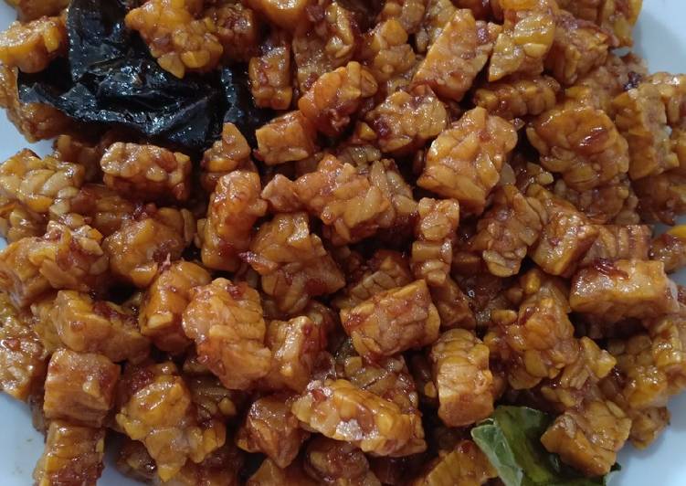 Tempe kecap sederhana