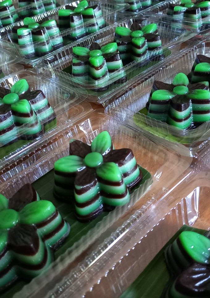 Foto resep Kue lapis tepung beras