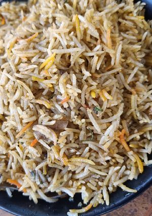 A picture of Veg Pulao.