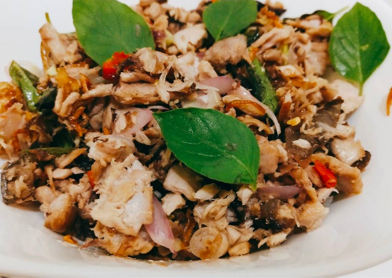 Tuna Panggang dengan Sambal Matah