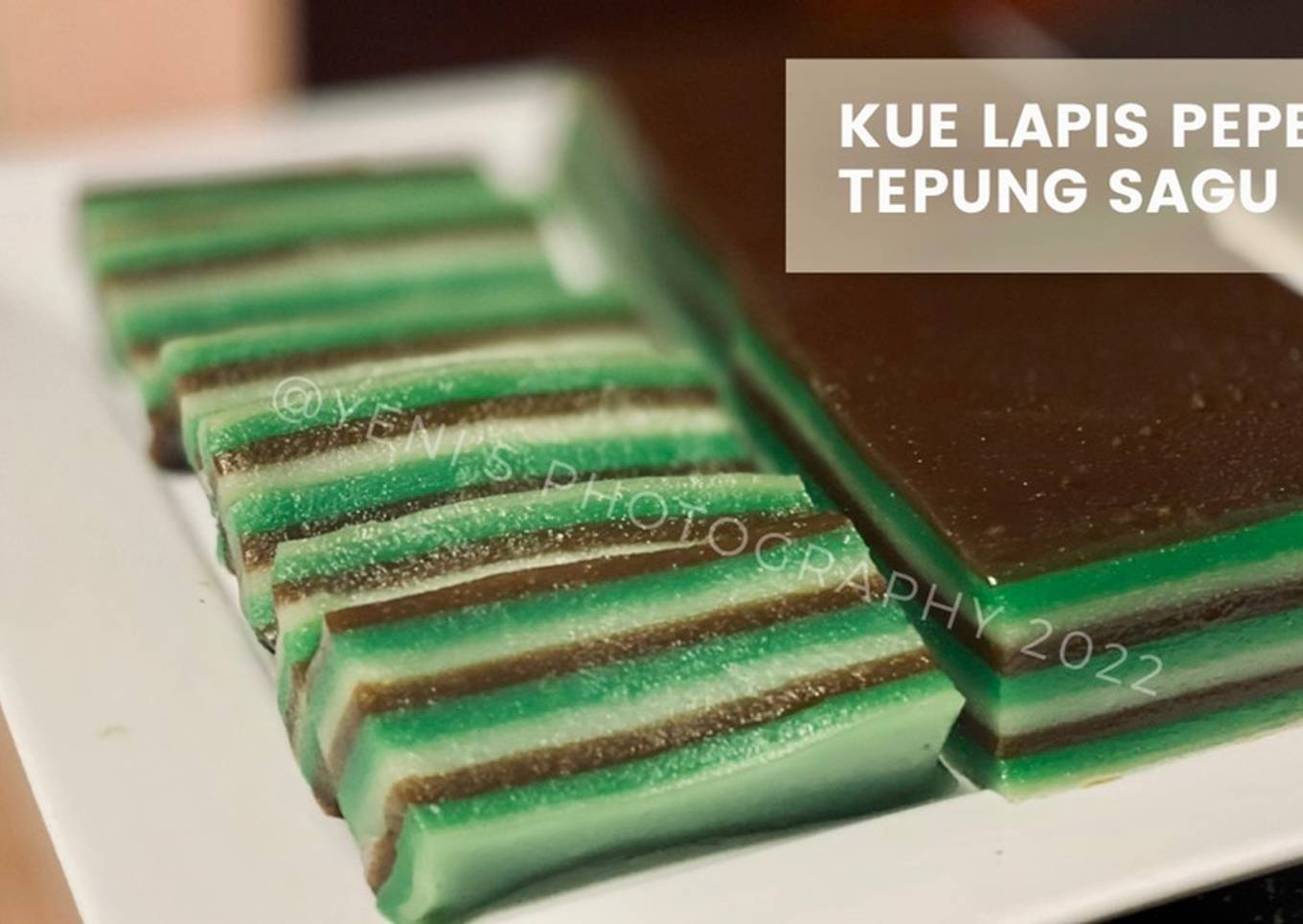 Kue Lapis Pepe Tepung kanji