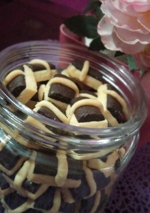 Foto resep Kue Kering Stik Cokelat