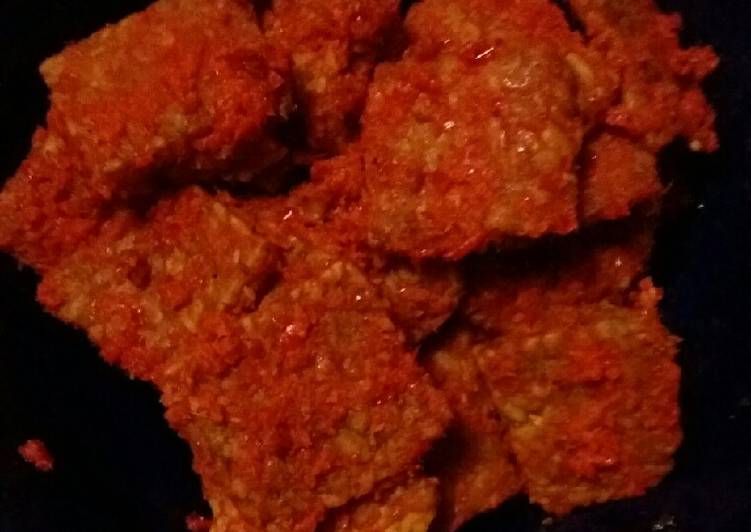 Cara Gampang Menyiapkan Tempe Goreng Sambel Bawang Putih, Lezat Sekali