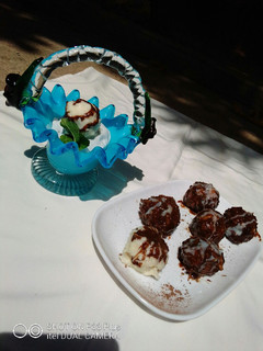 A picture of Coconut candy.