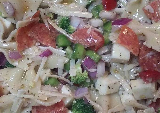 Easiest Way to Prepare Perfect Pizza Pasta Salad