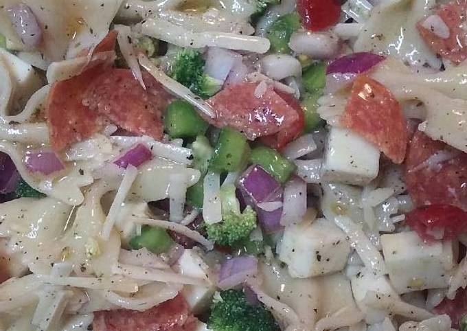 Step-by-Step Guide to Prepare Favorite Pizza Pasta Salad