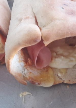 Una foto de Cono de pizza