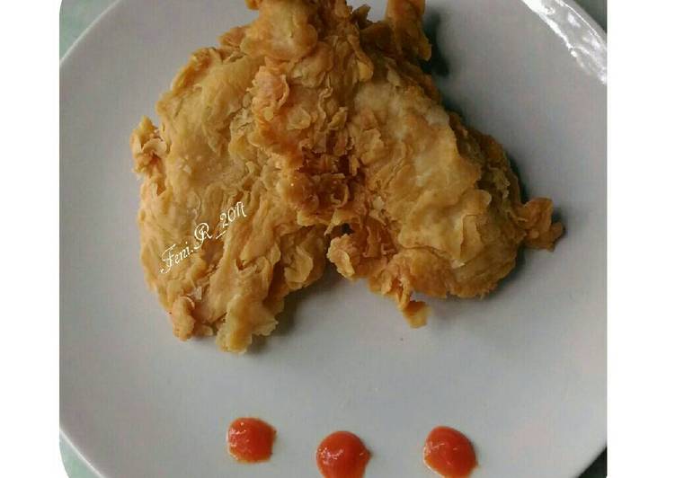 Ayam goreng ala kfc-part 2