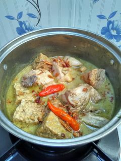 Foto resep Opor ayam bumbu praktis