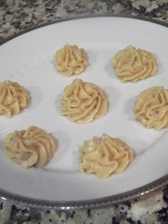 Una foto de Crema de turrón