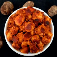 A picture of Taro root fry.