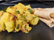 A picture of mustard oil sabji
