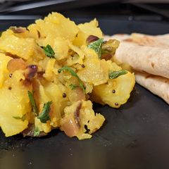 A picture of Batata sabji.