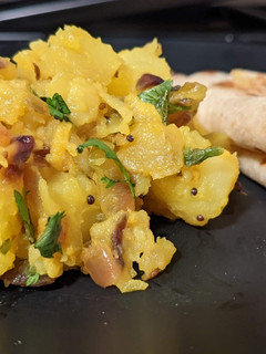 A picture of Batata sabji.