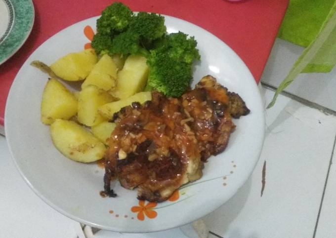 Steak Ayam Homemade Simpel dan Praktis