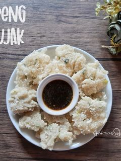 Foto resep Cireng Salju Bumbu Rujak