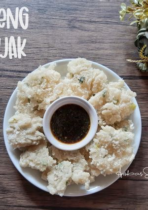 Foto resep Cireng Salju Bumbu Rujak