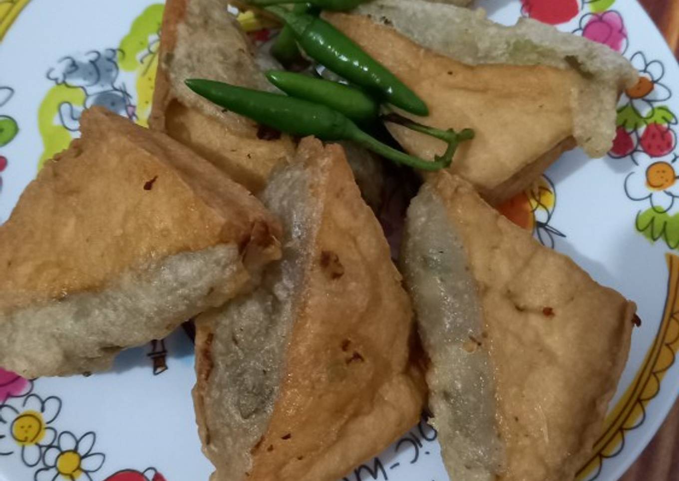 Tahu aci goreng