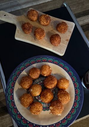 Foto de Porco Espinho - Bolinha de Queijo com Cabelinho de Anjo