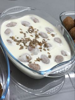 صورة لوصفة طريقة عمل كبة لبنية