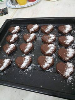 صورة لوصفة قلوب الشوكولاتة