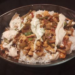 Smokey bbq rice A picture of Smokey bbq rice.