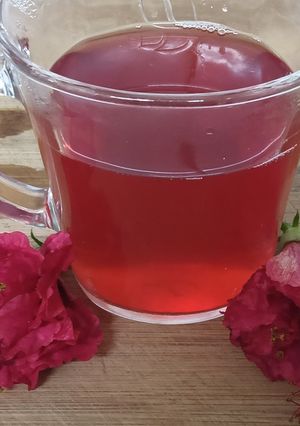 A picture of Hibiscus flowers Tea.