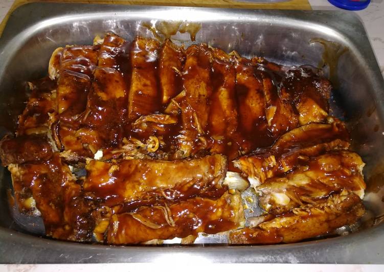 Costillas barbacoa