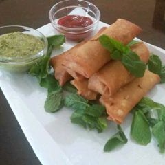 A picture of Veg spring roll.