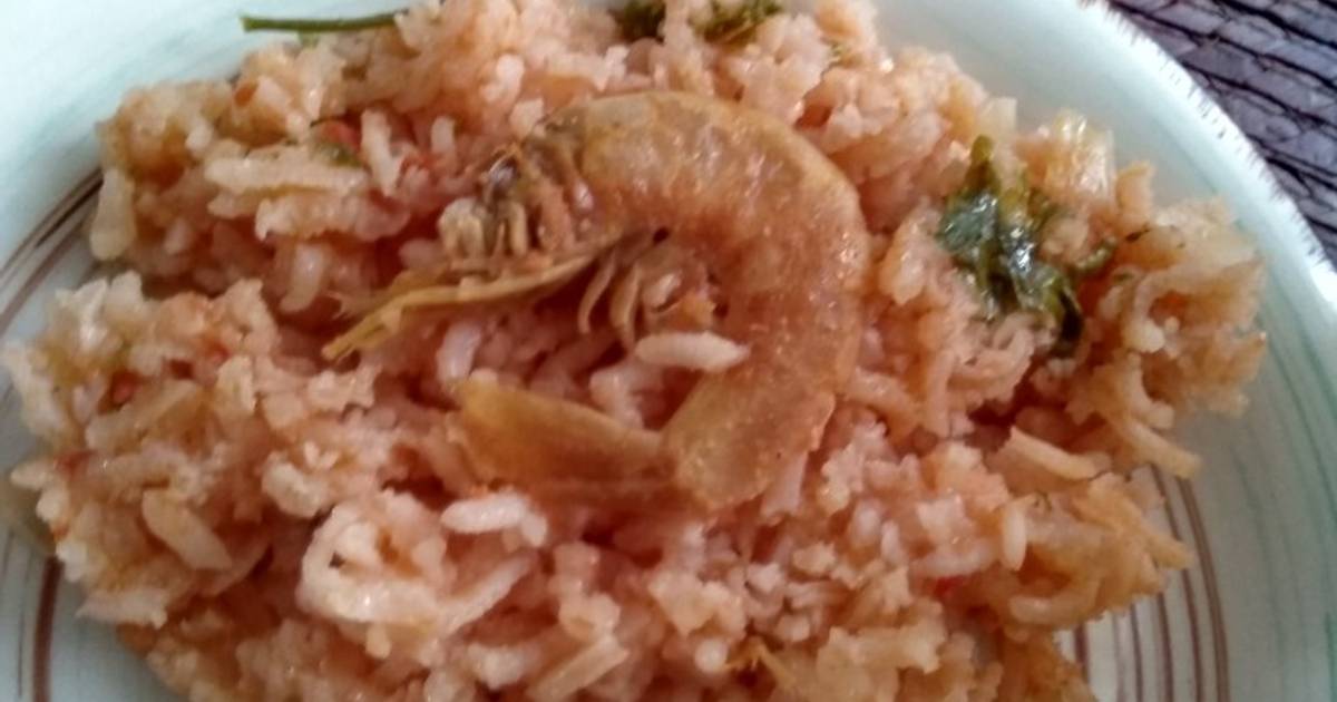 Arroz con camarón seco Receta de Jann - Cookpad