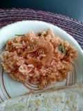 Arroz con camarón seco