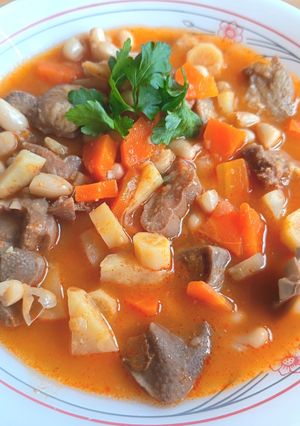 "Megorrolt" bableves😉 recept fotója