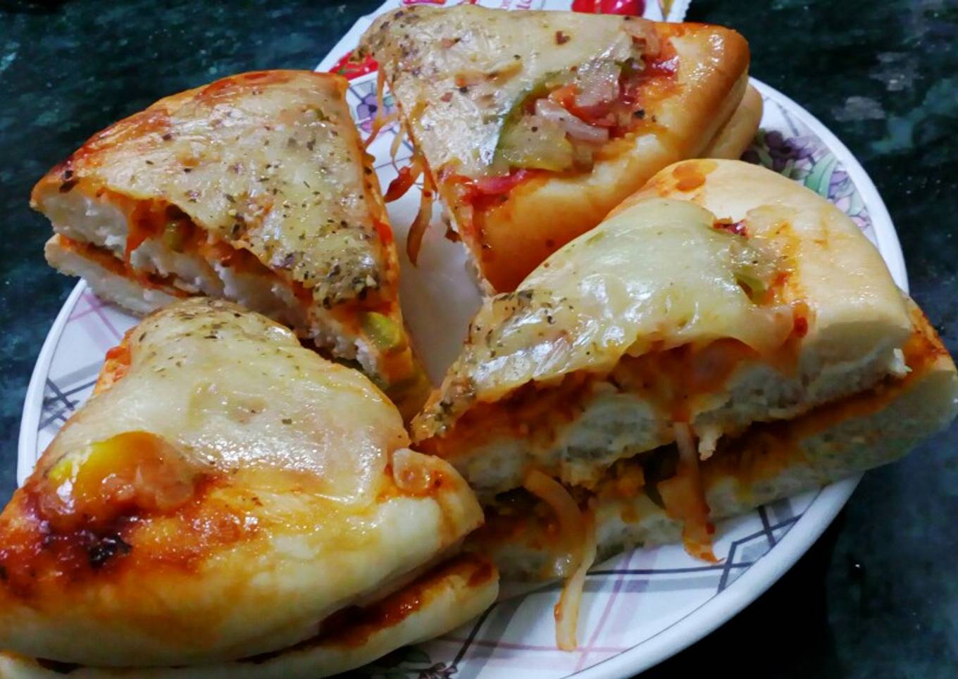 Bun pizza (kids favorite)