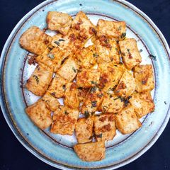 A picture of Baked awara (tofu).