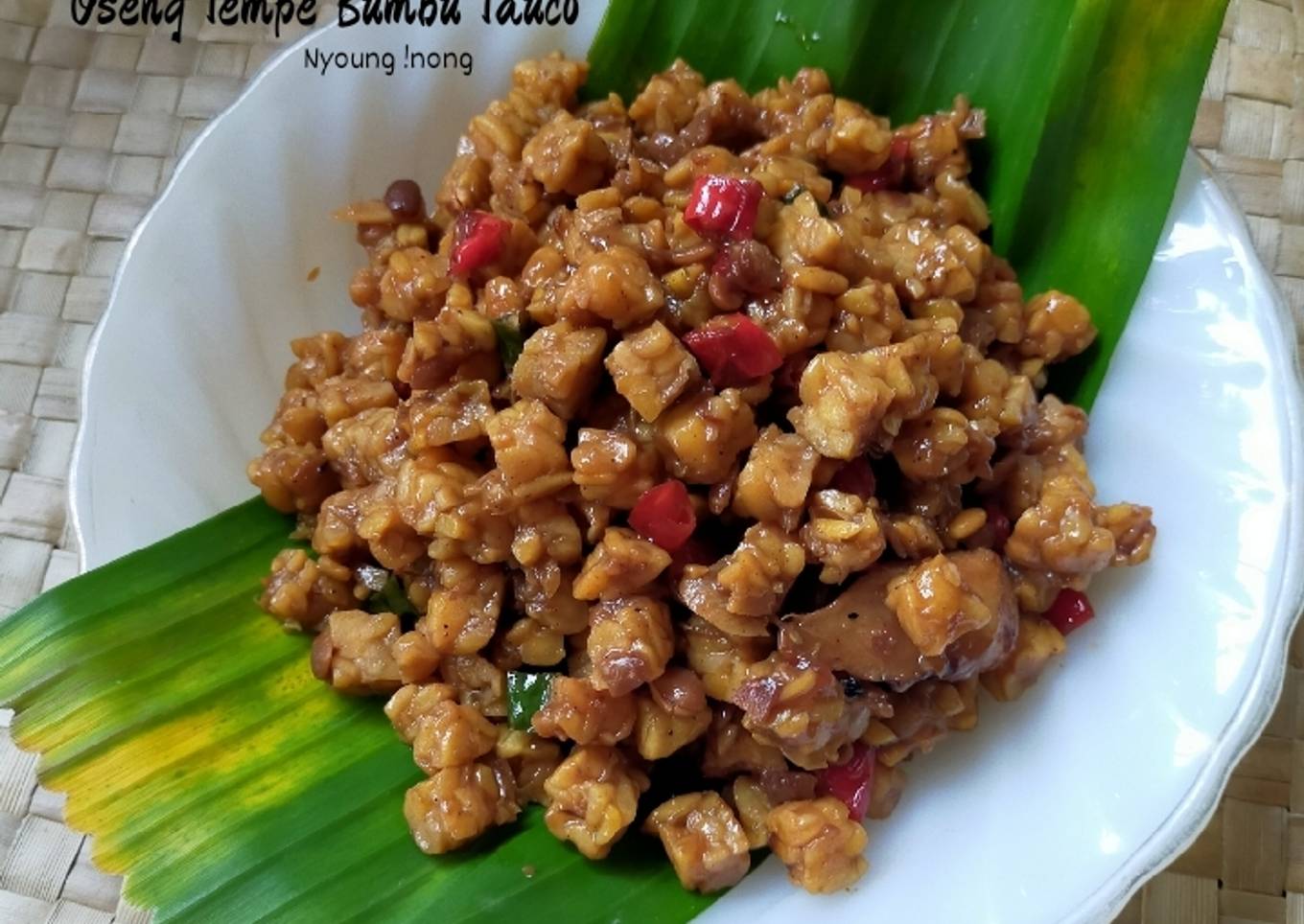 Oseng Tempe Bumbu Tauco