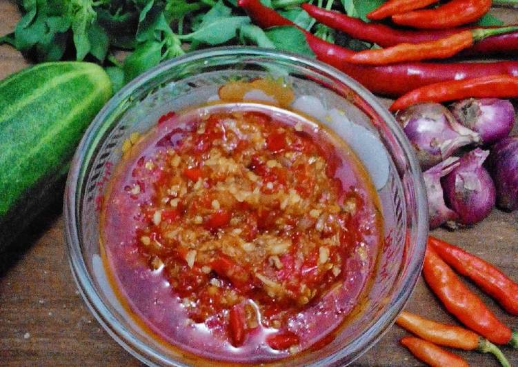 Resep: Sambel Bawang Ala Bu Rudy yang Nikmat