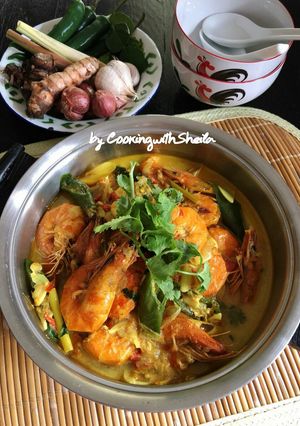 Foto resep Udang Masak Santan