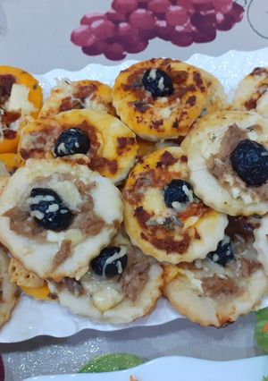 Une photo de Mini pizza