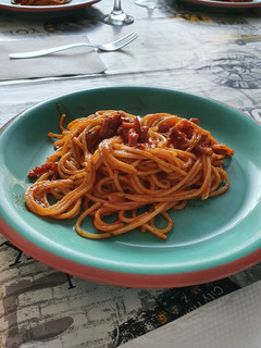 Una foto de Spaguetti a la rabiatta