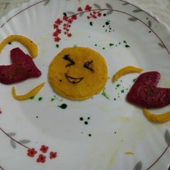 A picture of Laughing pancake.
