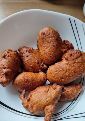 A picture of Akara with beans powder.