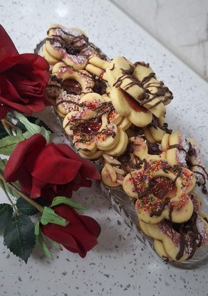 عکسی از دستور شیرینی مربایی❤️😍