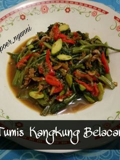 Foto resep Tumis Kangkung Belacan
