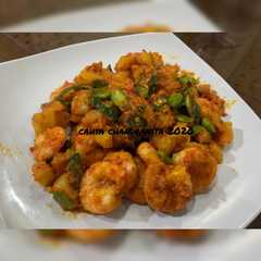 Sambal Goreng Kentang Udang Vaname রেসিপির প্রধান ছবি