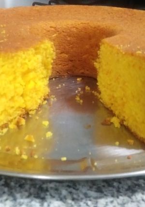 Una foto de Torta de mandarinas