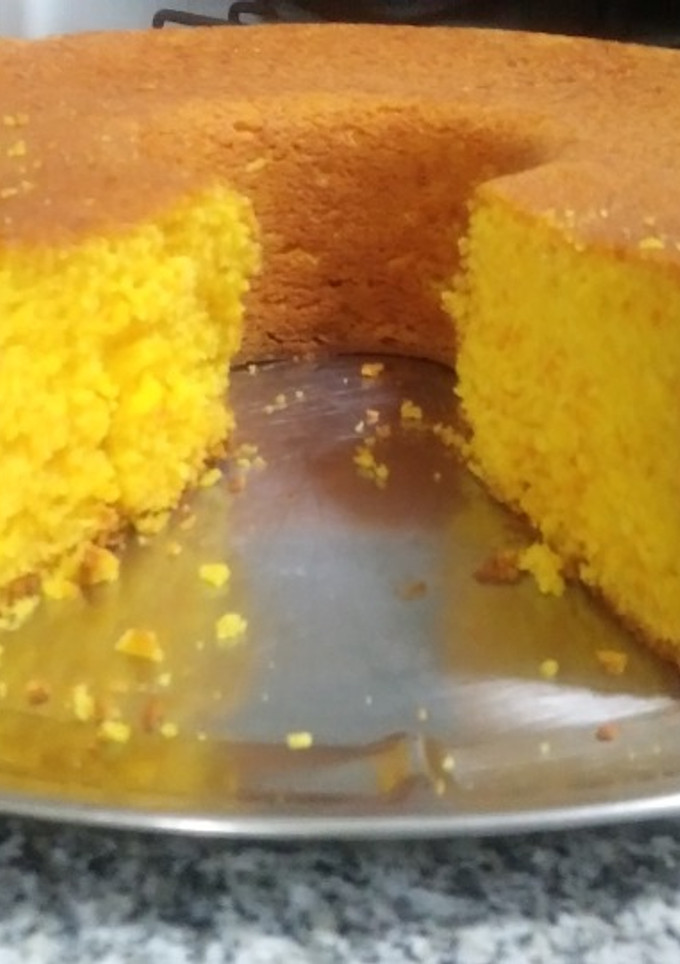 Una foto de Torta de mandarinas