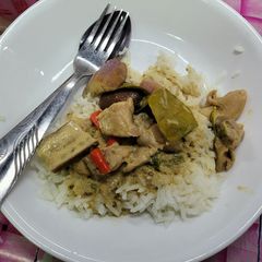 Thai Green Curry Chicken A picture of Thai Green Curry Chicken.