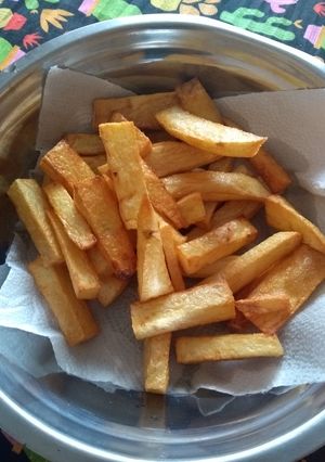 Una foto de Papas fritas